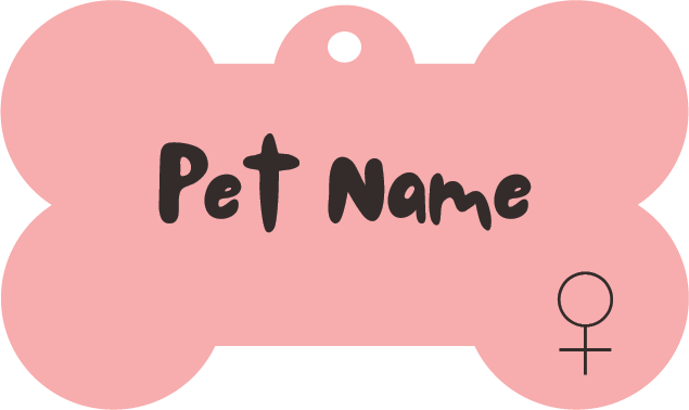 Paw-sonalised Tag – Acrylic Dog Tag